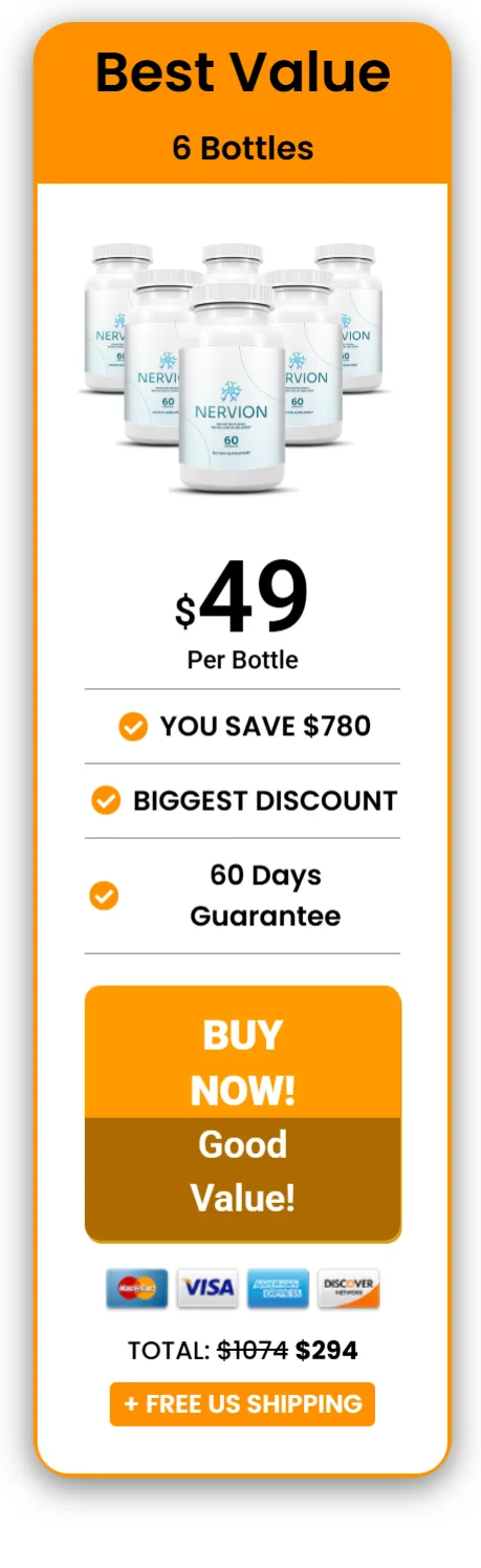 Nervion™ 6 bottles pricing